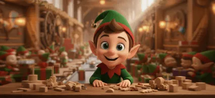 Elf: Toy Factory scene